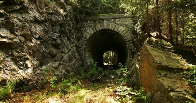 tunel na bývalé železnici